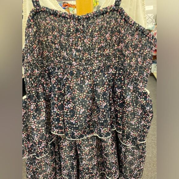 Keren Hart Ladies M/LG Blakc and red Floral Dress - Picture 2 of 7